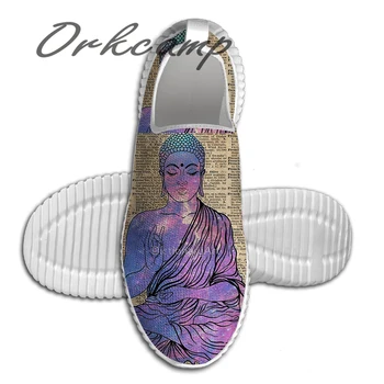 

Space Buddha Dictionary Art Running Shoes Walking Shoes Summer Comfortable light weight Jogging Yoga shoes