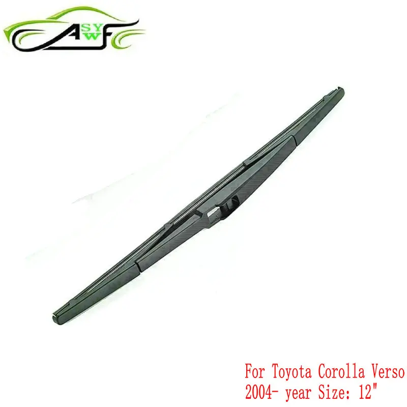 

Car rear wiper blades For Toyota Corolla Verso (from 2004 onwards) 12" Soft Rubber WindShield Wiper Blade