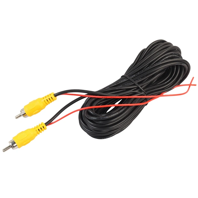 

6M RCA to RCA Male to Male AUX Audio Cable Cord Video AV Cable For Car Rear Camera DVD CD Player TV Box