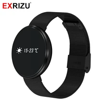 EXRIZU CF006 Спортивные Bluetooth Смарт-часы здоровье смарт-Браслет фитнес-трекер кровяное давление пульсометр шагомер