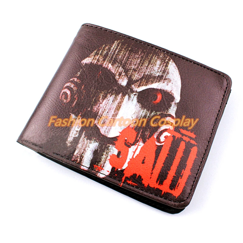  Saw Puppet Legend of Zelda Dota 2 Wallet Sesame Street Suicide Squad Super mario Purse Logo Credit 