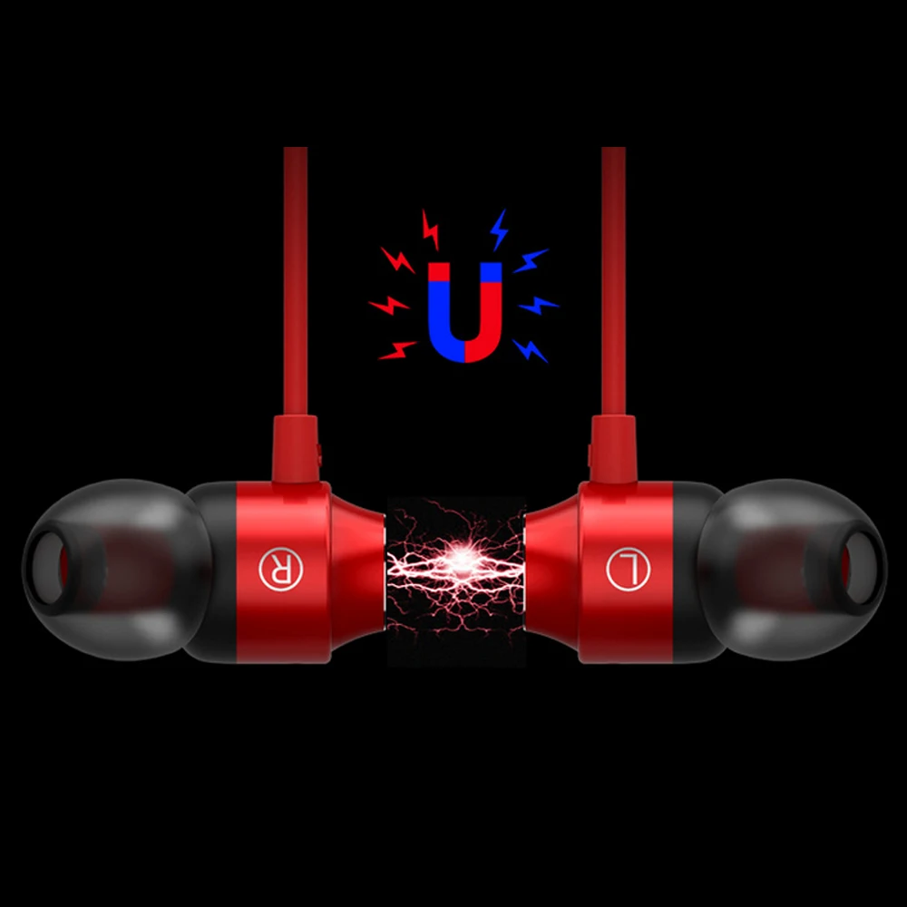 3,5 мм гарнитура наушники HIFI портативный магнитный модный