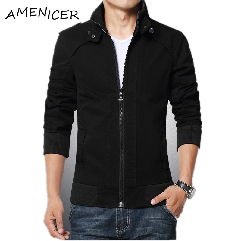 New 2016 Mens Black Jacket Military College Casual Chaquetas Hombre Casacas Hombres De Jackets For Men - Jackets - AliExpress