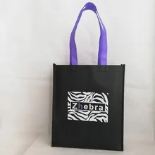 500 шт/партия 35Hx30x10cm черная Нетканая сумка хозяйственная сумка Reuasble логотип сумки на заказ для выставки компания события и Advs