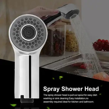 

Spray Shower Head Dual function switch Kitchen Tap Pullout Spray Shower Head Faucet Sink Bathroom Durable Shower Head