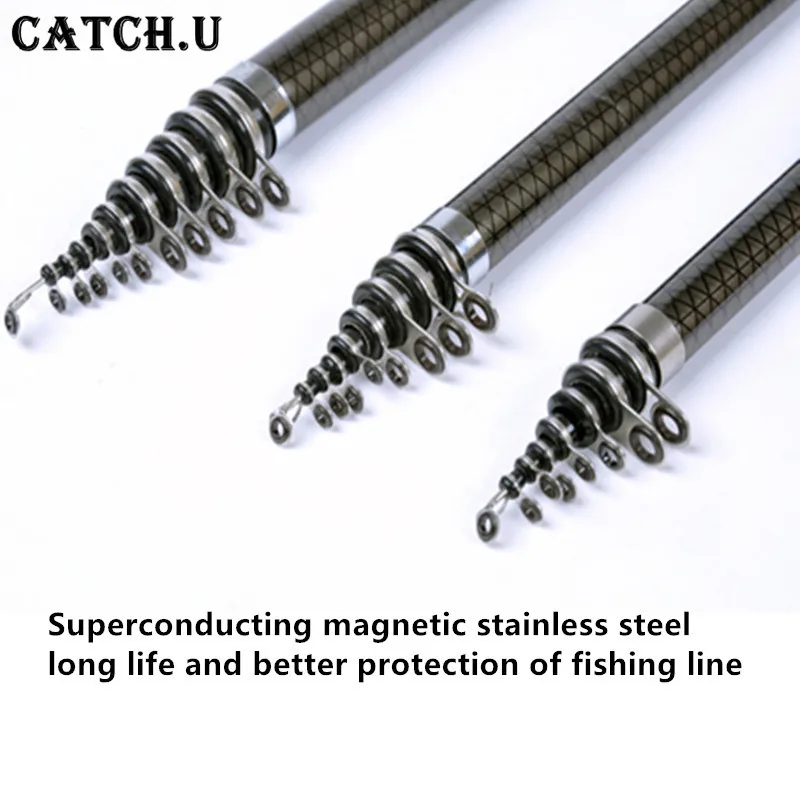 

2.7m 3.6M 4.5M 5.4M 3.0M 6.3M M Power Telescopic Spinning Rock Carp Fishing Rod