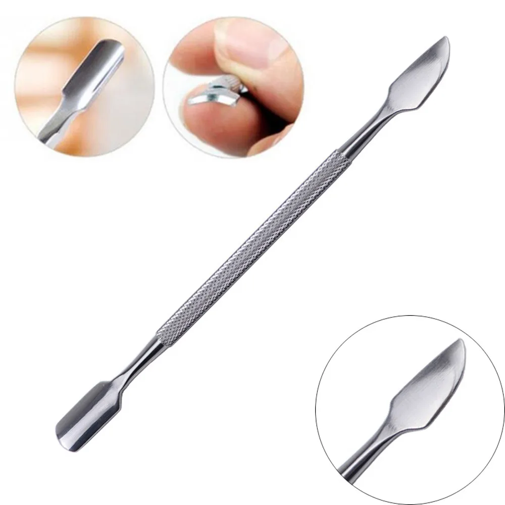 

1pc Stainless Steel Cuticle Remover and Cutter Durable Manicure Pedicure Tool Cuticle Pushers Nail Tools
