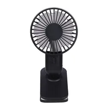 Мини немой клип вентилятор двойной пластинчатый 12 лезвия Детские коляски поклонников Портативный Air Cooling 2 скорости угол регулируется открытый стол USB fan50