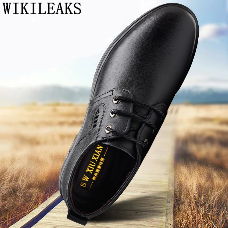 Hommes Plush Bureau Cuir Plush Plush Chaud Hiver Peluche Bottes Sapato Masculino Masculina En Courtes Bota Chaussures short Véritable Short Formelle Homme Sociale not xpnRwn8P5q
