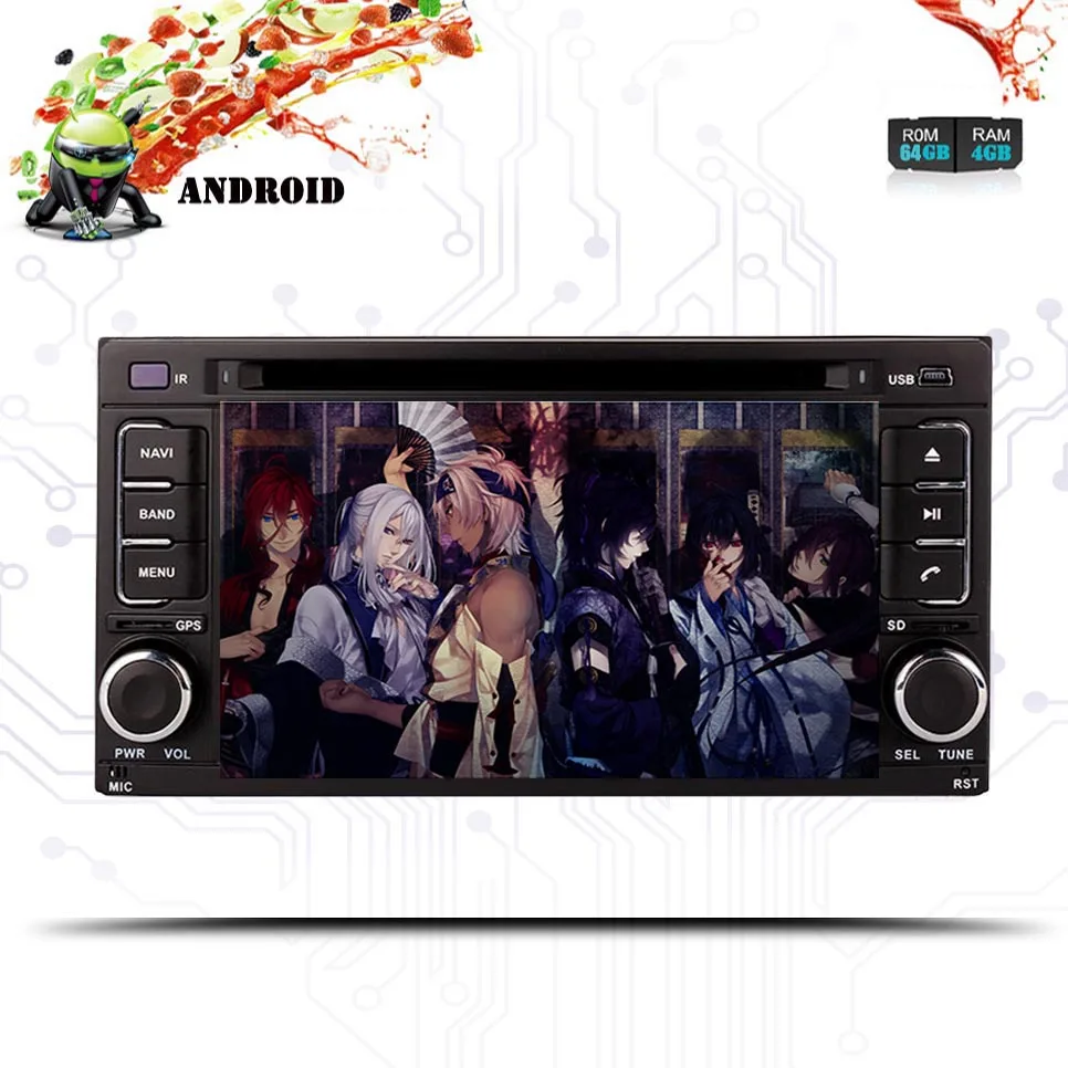 Perfect 1024*600 Android 9.0 Octa Core Car DVD Player for Subaru Forester Impreza 2008-2011 GPS Navi Multimedia Radio Stereo Head Unit 5