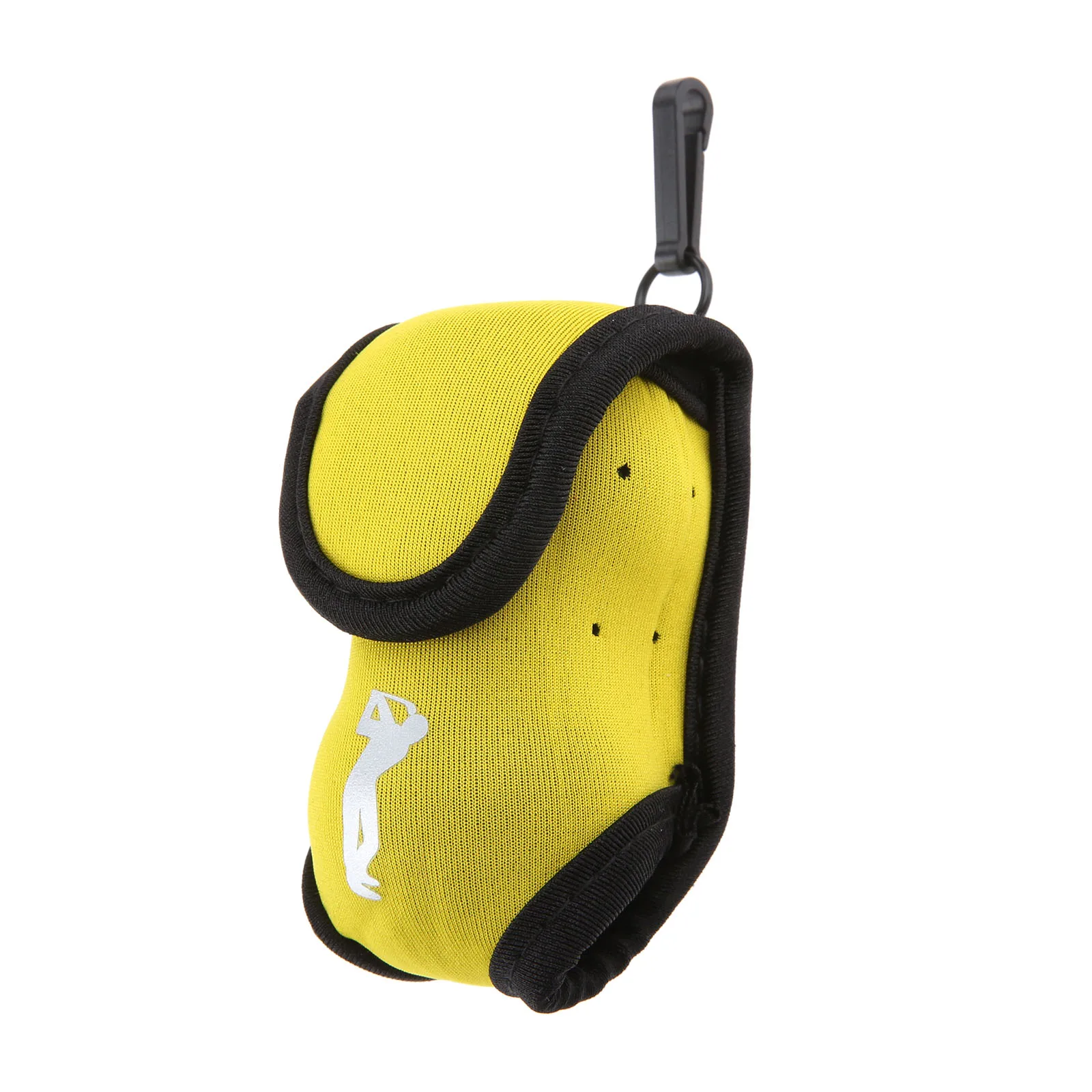 Portable Neoprene Mini Golf Ball Bag Golf Tees Holder Storage Case Carry Pouch Pack With Waist Belt Clip For Training 8 Colors