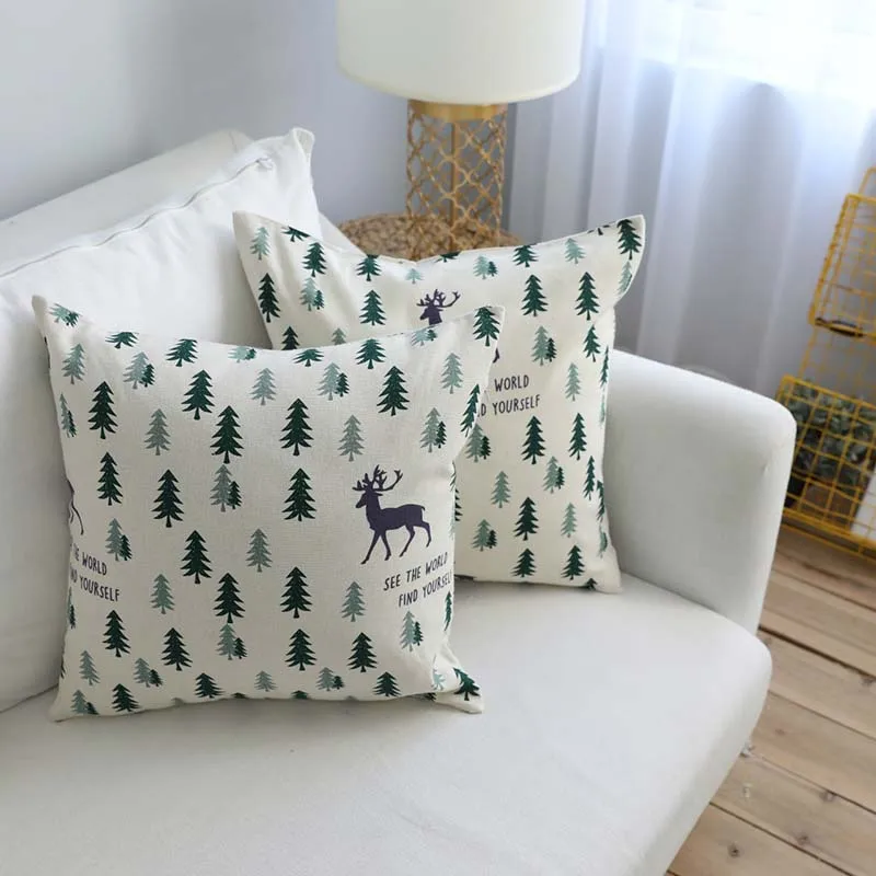 ساحة جديدة ليتل شجرة نمط وسادة القضية القطن الكتان وسادة غطاء مقعد سيارة مكتب أريكة رمي ديكور المنزل الحديث ساحة جديدة ليتل شجرة نمط وسادة القضية القطن الكتان وسادة غطاء مقعد سيارة مكتب أريكة رمي ديكور المنزل الحديث