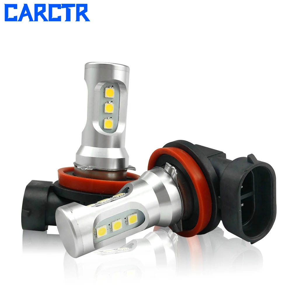 Canbus Led Car Fog Lights H11 H8 H16 LED HB3 9005 9006 HB4 5202 High Power