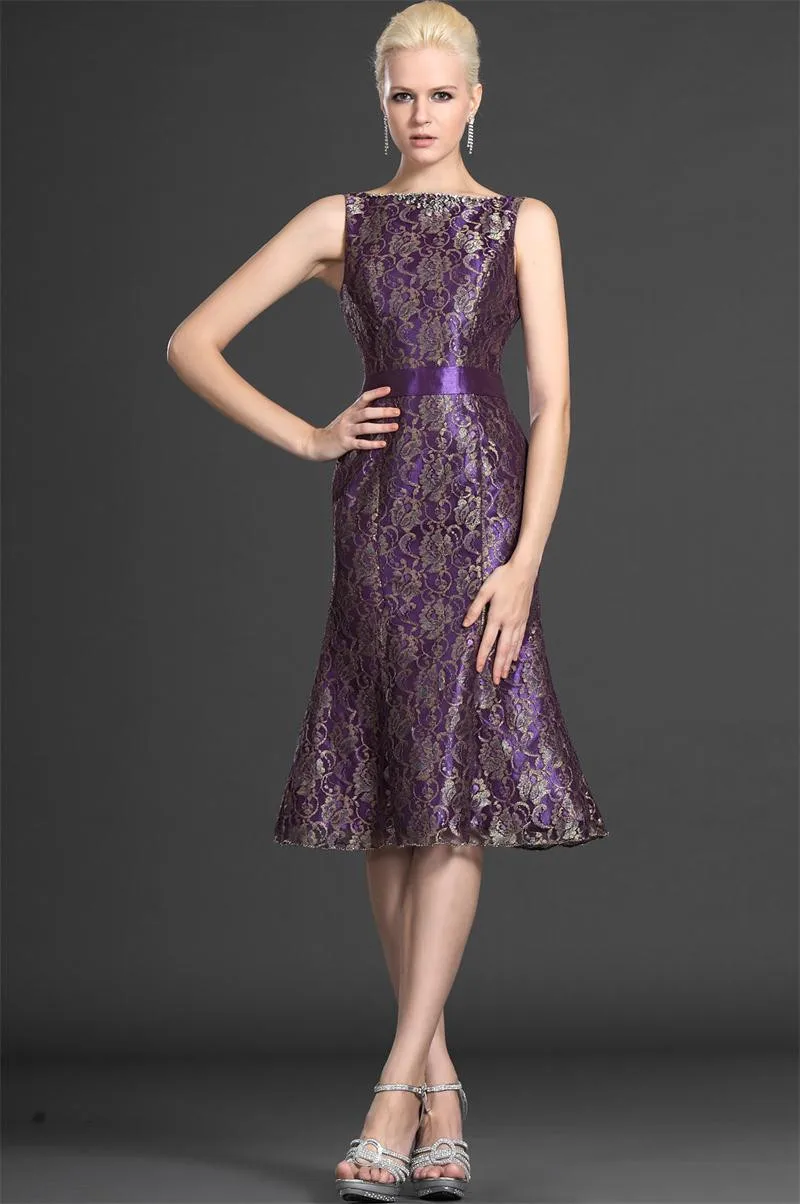 A-line-knee-length-1three-quarter-short-lace-purple-gorgrous-plus-size-wedding-guest-outfits-purple