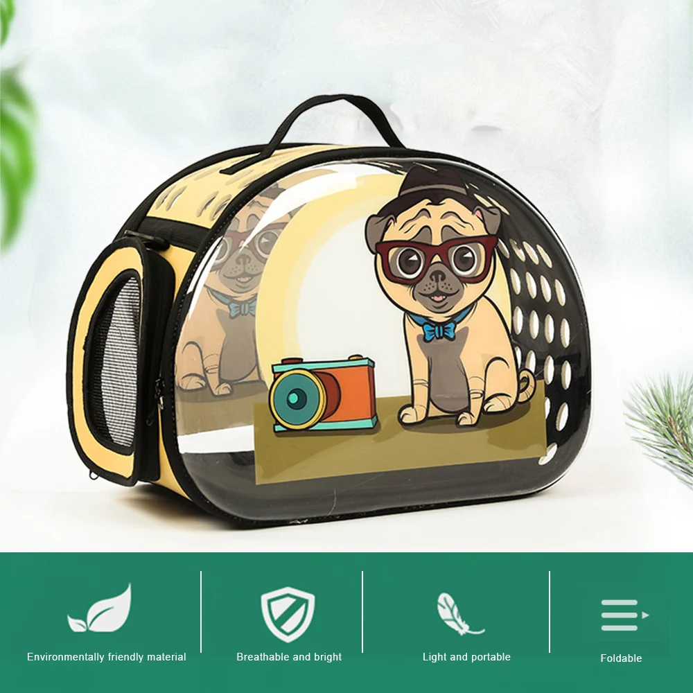 

Portable Transparent Pet Carrier for Cats Dogs Pet Kennel Dog Pet Carrier Bag Pet Travel Carrier