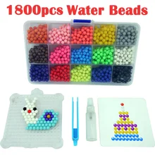 Разноцветные шарики для воды, Хама, игрушки, липкие бусины Perler, Pegboard, набор, предохранители, бусины, головоломки, Водные Бусы, Обучающие игрушки, сделай сам