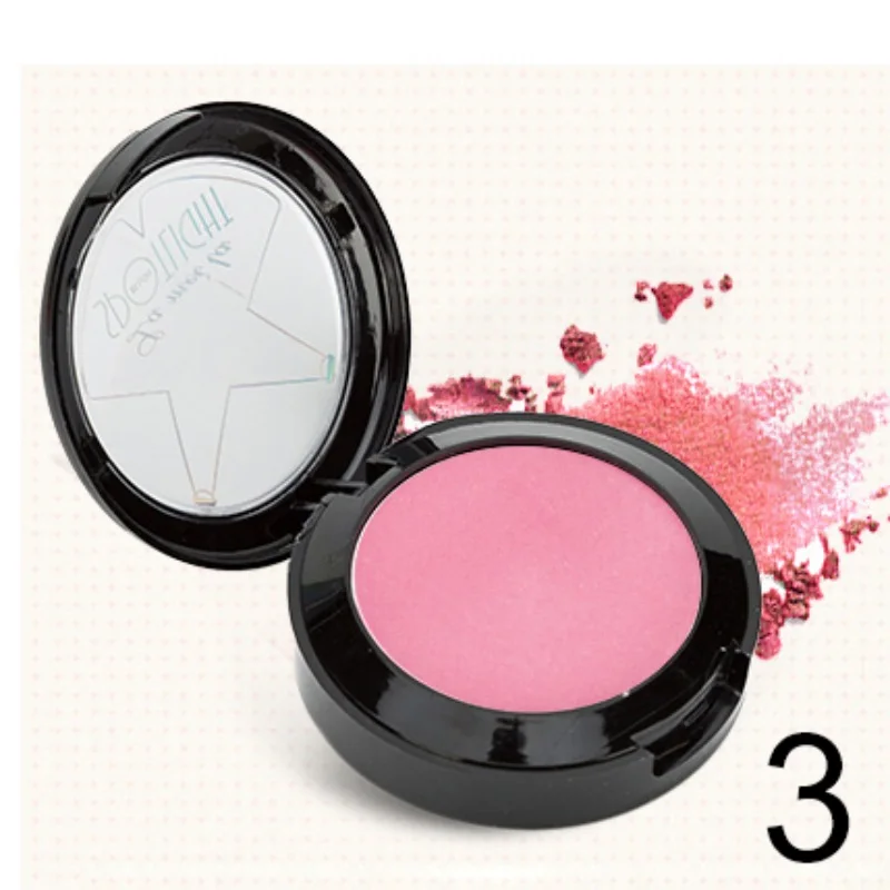 6 цветов Maquiagem мягкие гладкие минерализованные Румяна для макияжа Профессиональные Румяна для макияжа лица Пудра - Цвет: WP0118B2