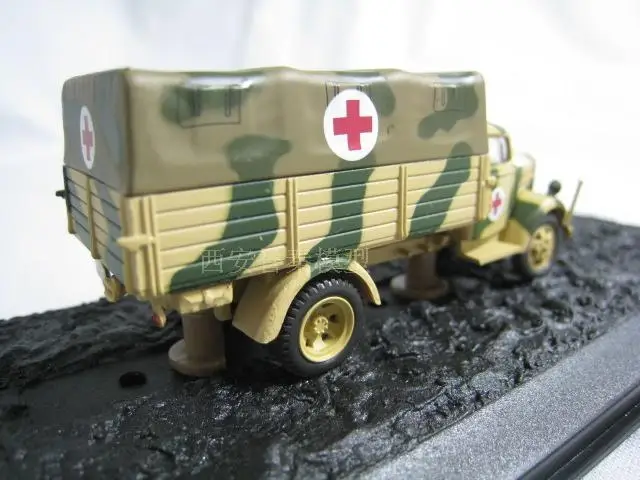 IXO 1/72 масштаб военная модель игрушки Opel Blitz 3,6-36 s Kfz.305 грузовик скорой помощи литой металлический автомобиль модель игрушки для подарка/коллекции