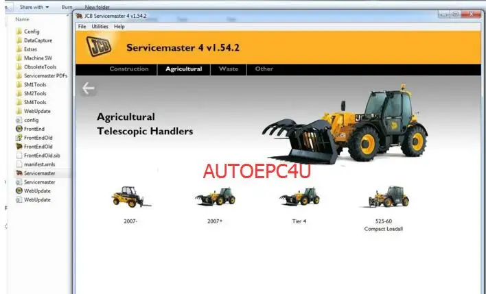 Диагностический комплект JCB (DLA) электронного сервисного инструмента JCB|kit kits|kit