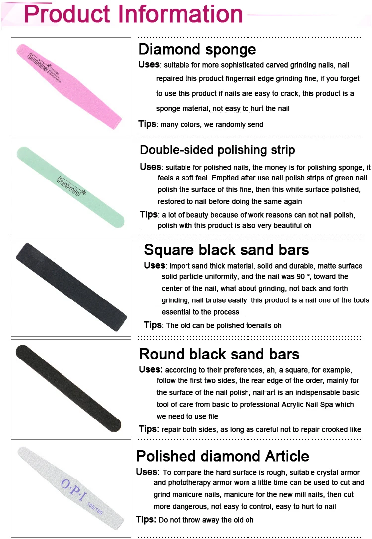 Nail File Buffer Gel Polish Remover Manicure Artificial Nail File Buffer Gel Polish Remover Manicure Artificial Tools Kit Stamping Limas Para Unhas De In Files Buffers From Beauty
