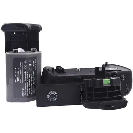 

MB-D17 Replacement Battery Grip + IR Remote Control +EN-EL18 Battery +BL-5 Chamber Cover for Nikon D500 Digital SLR Cameras.