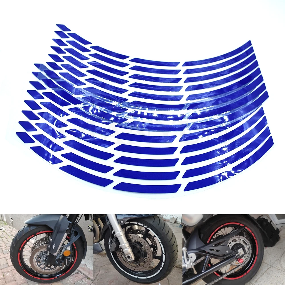 17-19 inch Universal motorcycle car tire sticker reflective rim tape decal for BMW K1200R K1200S R1200R R1200S R1200ST R1200GS njty t5 6000 counts true rms multimeter digital universal tester 3 8 inch large lcd display multi tester 600v voltmeter 10a ammeter ac dc voltage