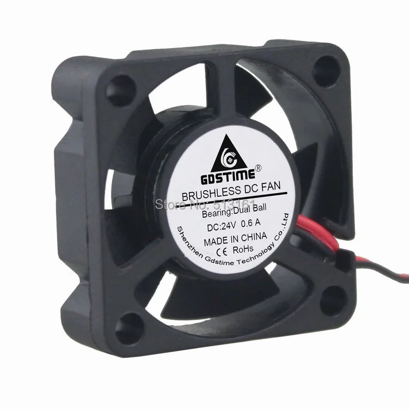 5pcs 2pin 24V Brushless Cooling Cooler Fan mini 3cm 30mm 30x30x10mm 3010S