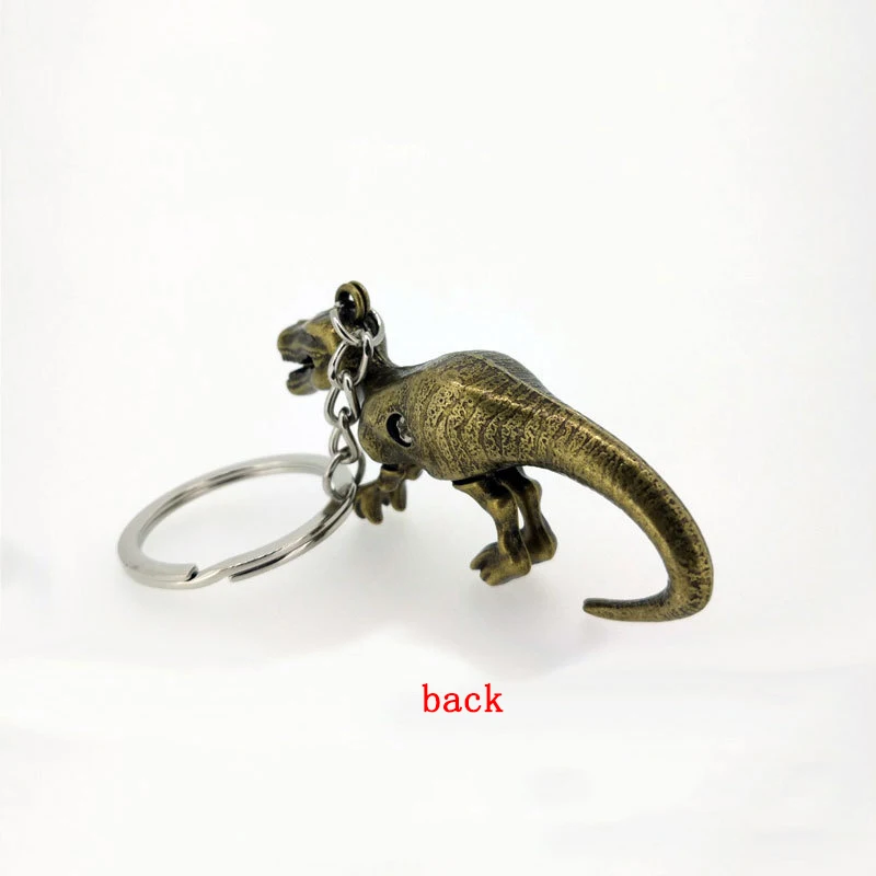 Брелок для ключей динозавры кольцо для ключей 3D животного цепочка для ключей креативная ключница брелки для ключей llaveros hombre