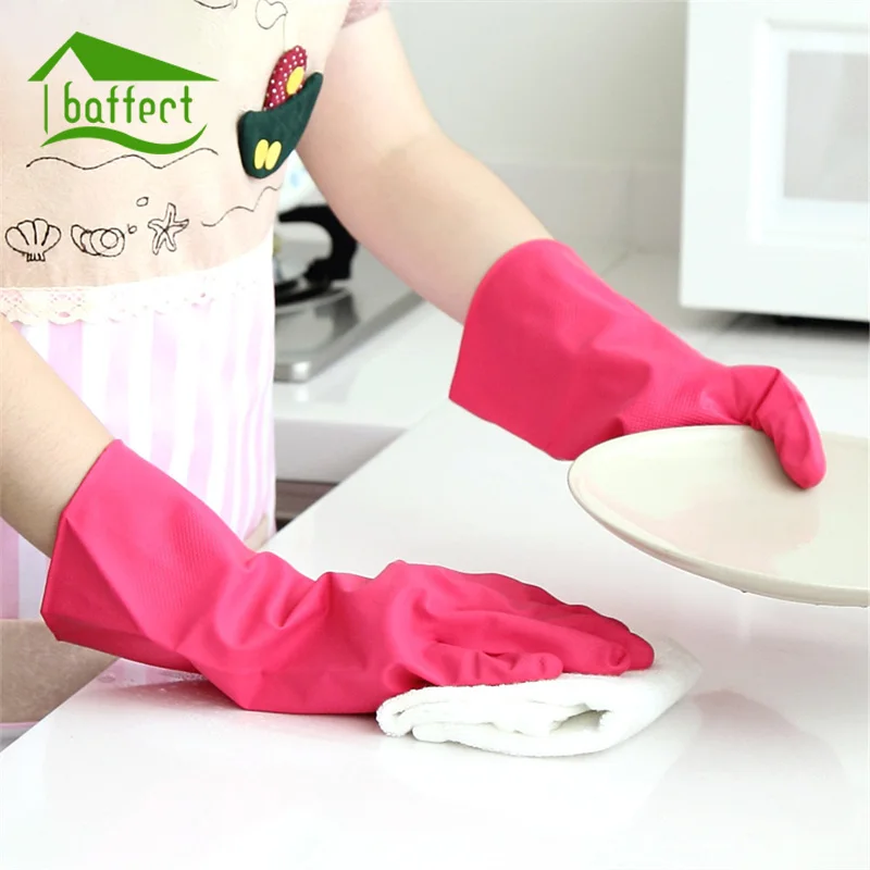2Pcs Pair Disposable Latex font b Gloves b font Waterproof font b Household b font font