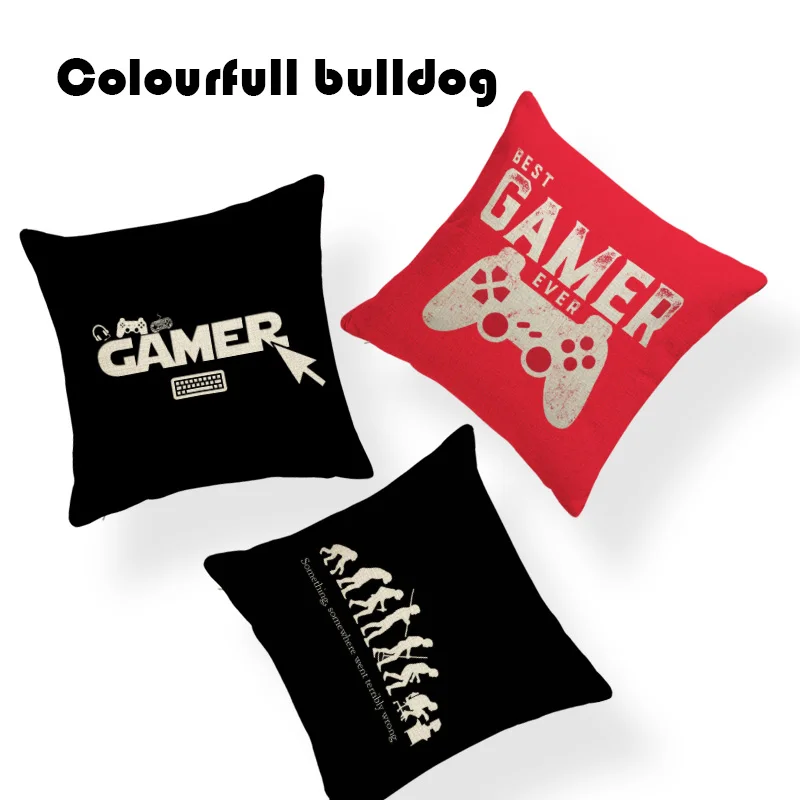 

Luxury Freelancer Gamer Cushion Covers Evolutionary Theory Pilow Office 45X45Cm Linen Car Home Decorative Throw Pillow Covers