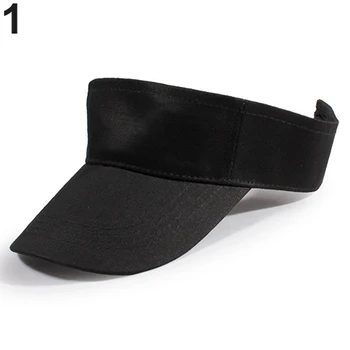 

Fashion Men's Women's Adjustable Visor Cap Sunhat Fashion Sports Golf Tennis Beach Hat Drop shipping