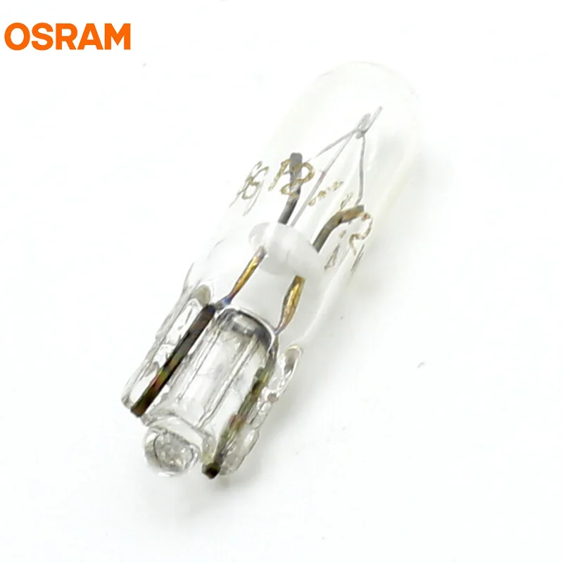 10 шт. OSRAM T5 2721 12 В 1,2 Вт W2* 4.6d оригинальные запасные части инструмента световой индикатор автомобильные лампы стандартные OEM галогенные лампы