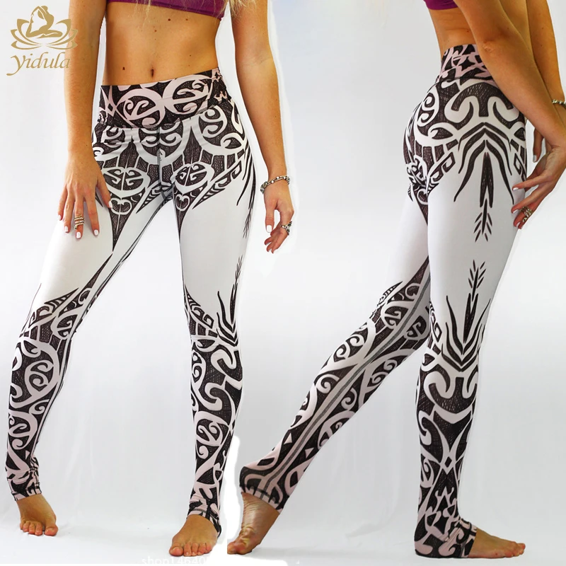 

Women Yoga Leggings Full Length Sports Pants Willow Pirate Stretch Legging Sexy Slim Elastic Fitness trousers XS-L