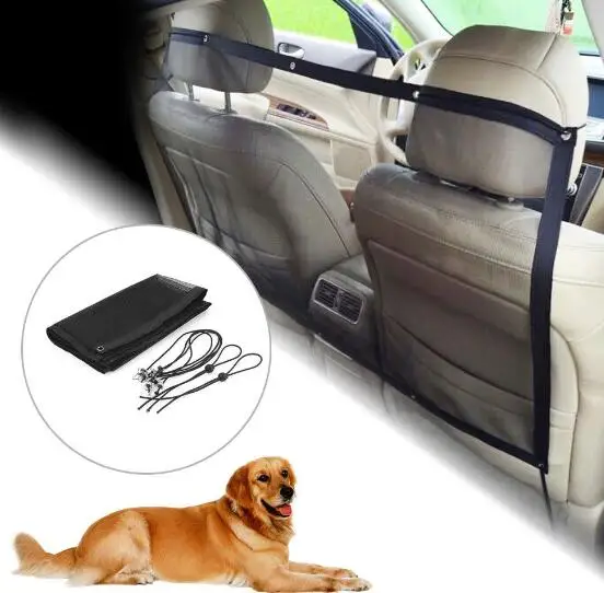 

Pet Cat Dog Safety Travel Isolation Net Car Truck Van SUV Back Seat Barrier Mesh