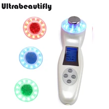 Galvanic current cosmetic ultrasonic photon ion skin revitalizer instrument skin lift facial rejuvenation lightening machine Galvanic current cosmetic ultrasonic photon ion skin revitalizer instrument skin lift facial rejuvenation lightening machine