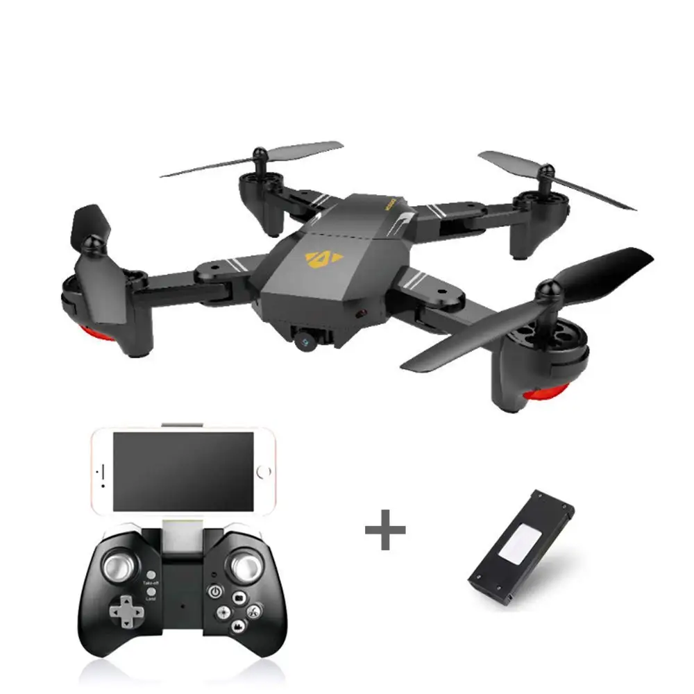 RC Quadcopter Drone with 2.0MP 720P HD Camera 2 batteries , Air Pressure Altitude Hold Rolls Headless Gravity Sensor Helicopter