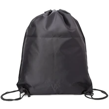 Backpack Shopping Drawstring Bags Cinch Sack Waterproof Travel Beach Sports Pack