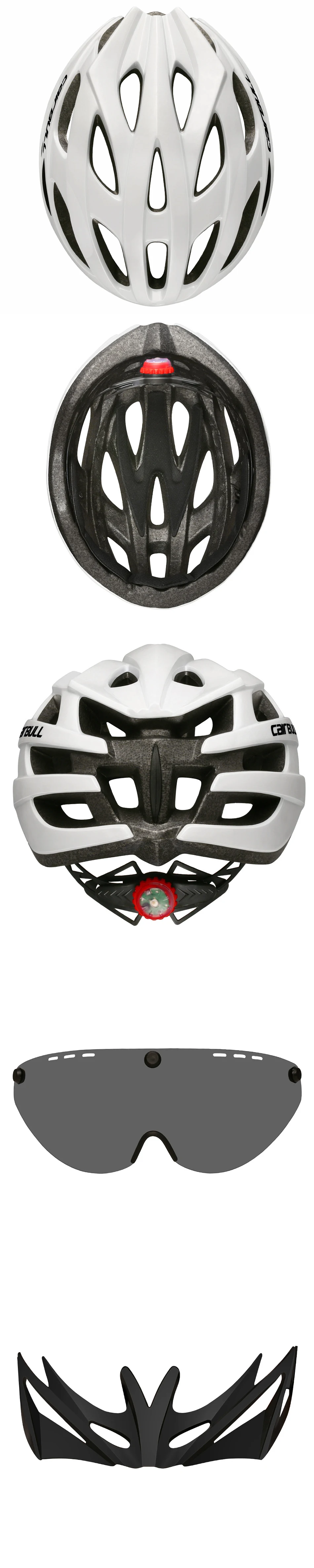 CAIRBULL дорожный велосипед шлем защитные очки шлем обтекаемой формы с светодиодный фонарь MTB велосипедные шлемы велосипедный шлем hombre велосипедные шлемы