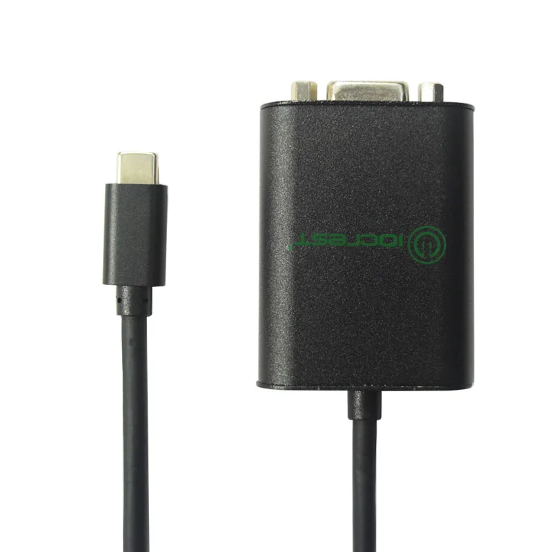 USB 3,1 type-C к адаптеру VGA DP Alt Mode 1080 P алюминиевый чехол для Apple Macbook