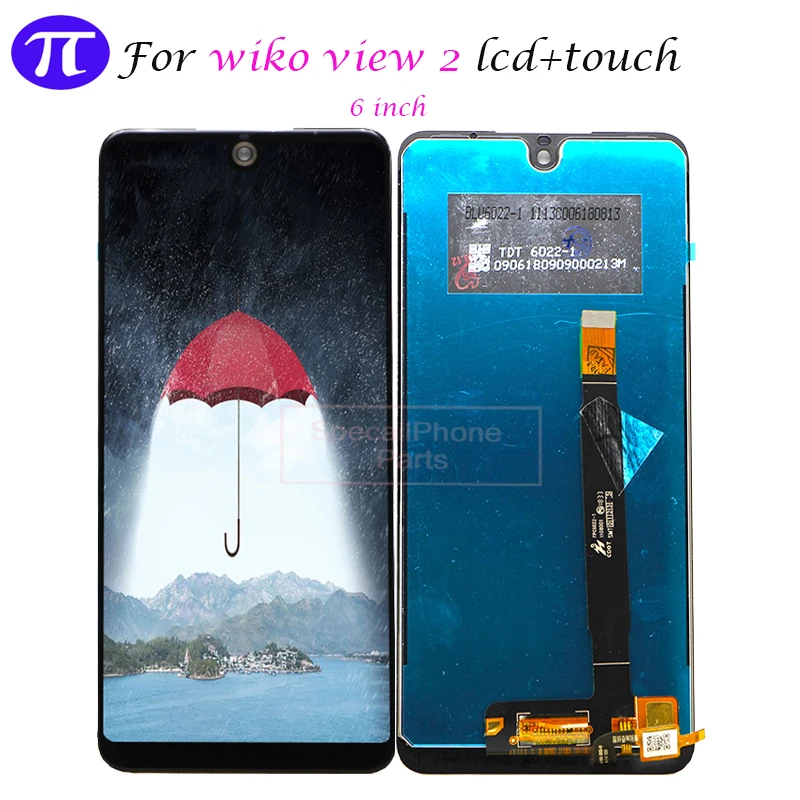 

Original 6''For Wiko view 2 LCD Display Touch Digitizer Screen Assembly For Wiko View 2/W-C800 LCD with gift