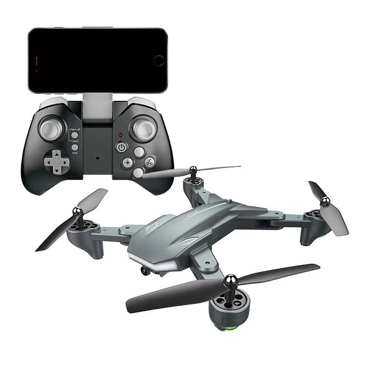 

Visuo XS816 RC Drone with 50 Times Zoom WiFi FPV 4K Dual Camera Optical Flow Quadcopter Foldable Selfie Dron
