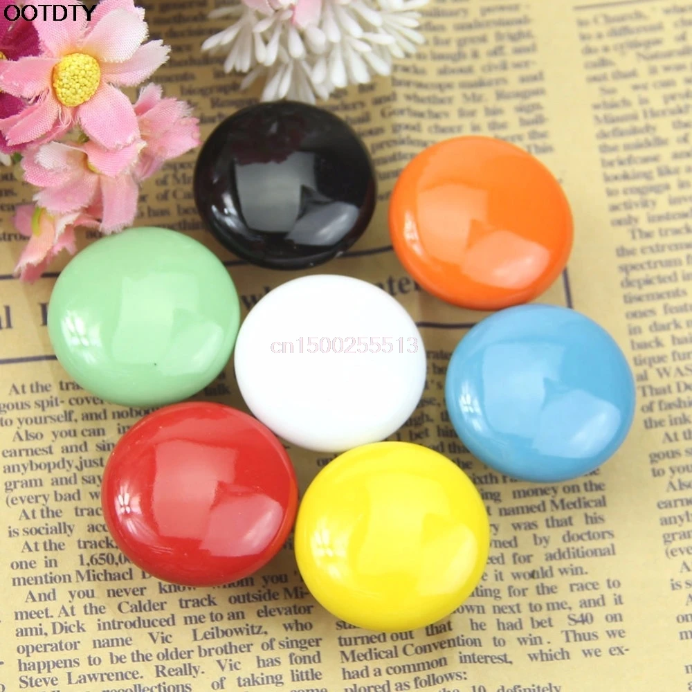 

Candy Color Door Handle Ceramic Round Cabinet Cupboard Drawer Wardrobe Knob Pull Handle