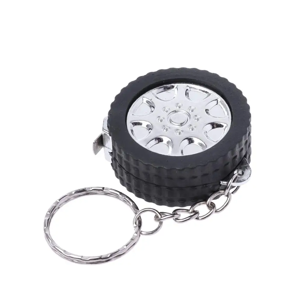 

Mini Tape Measure Portable Keychain Plastic Retractable Soft Ruler Sewing Tool