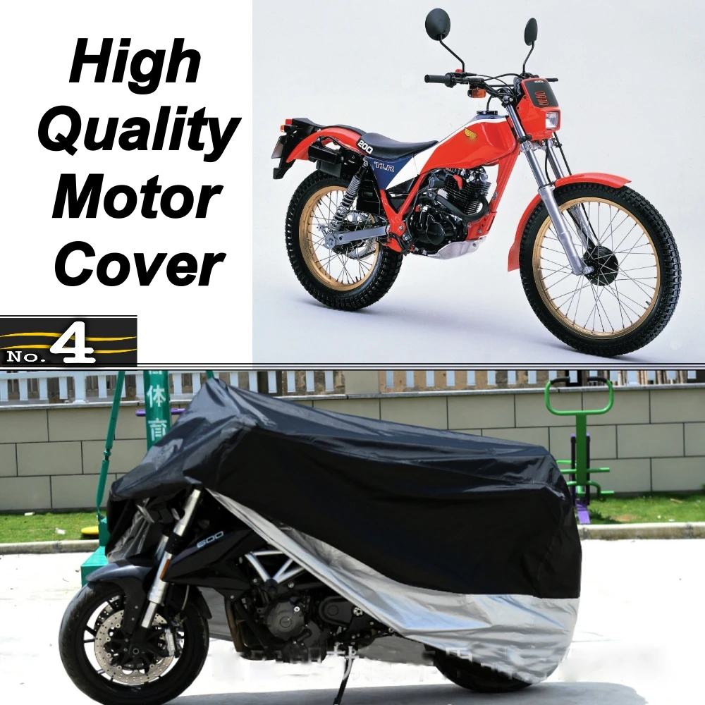 

MotorCycle Cover For Honda TLR200 WaterProof UV / Sun / Dust / Rain Protector Cover Made of Polyester Taffeta