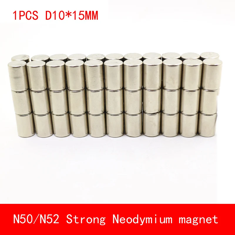 

D10*15mm round N50 N52 strong magnetic force NdFeB magnets magnet N52 diameter 10X15MM
