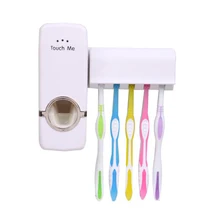 Корейская зубная щетка, держатель, автоматическое устройство для выдавливания зубной пасты, набор зубных щеток, автоматическое устройство, бытовой ежедневный набор для ванной комнаты