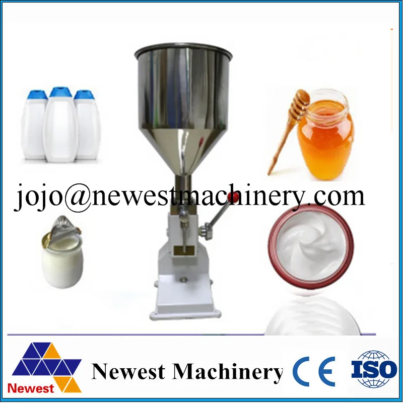 

Manual Cream Paste Filling Machine(5-50ml), Manual liquid filler factory