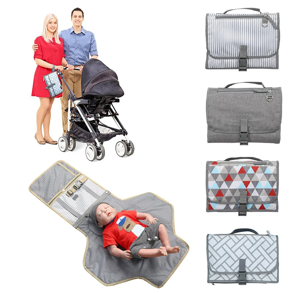 

HIINST Waterproof Outdoor Infant Baby Portable Foldable Diaper Pad Multi-function Newborn Baby Portable Foldable Diaper