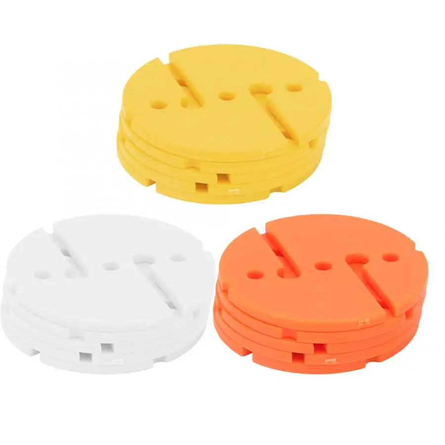 

5 PCS Outdoor Diving Line Marker Round Directional Dive Line Marker for Scuba Cave Wreck Diving Accessories