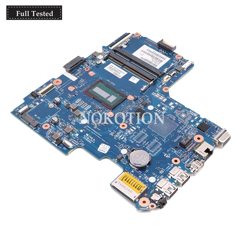 

NOKOTION 858034-601 858034-001 6050A2823101-MB-A01 Main board for HP 14-AM Notebook laptop Motherboard I3-5005U CPU Full tested